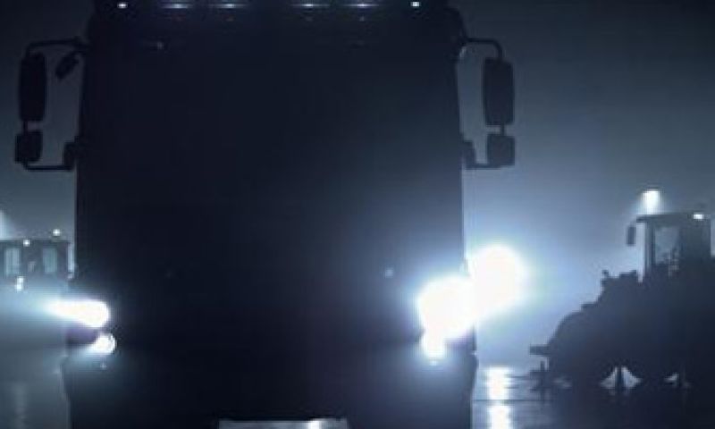 Lunchbreak: met de truck door de steengroeve