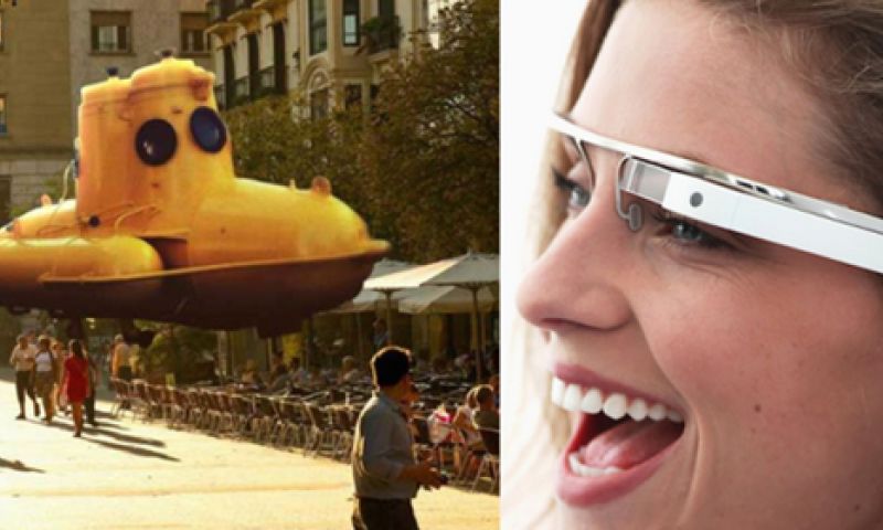 Google-patent wijst op bril met 'holografische' projecties