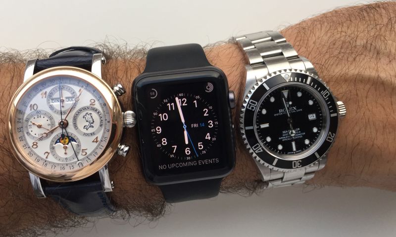 Apple Watch lijkt slecht nieuws voor Zwitserse horlogemakers