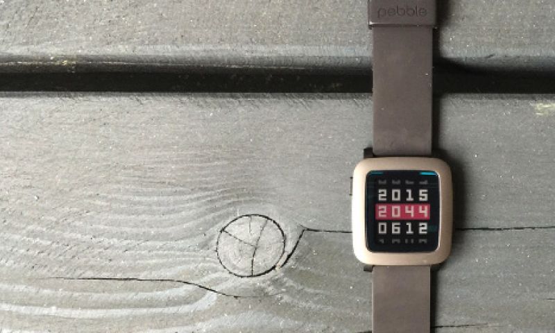 Eerste indruk: de eigenzinnige Pebble Time