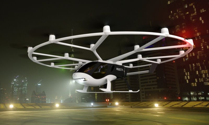 VoloCity van Volocopter is zelfvliegende taxi voor twee