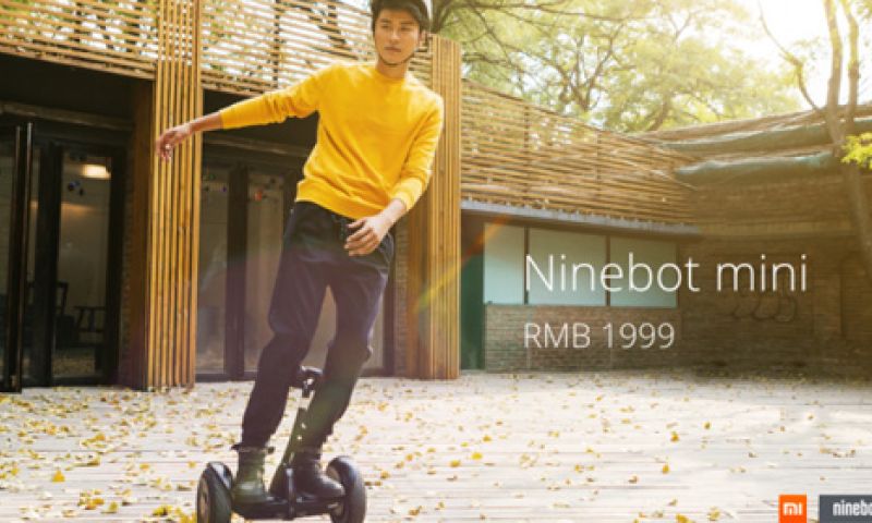 Smartphonemerk Xiaomi komt met Segway-achtige scooter 