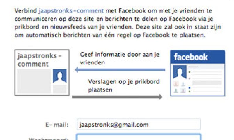 Facebook-comments op je weblog