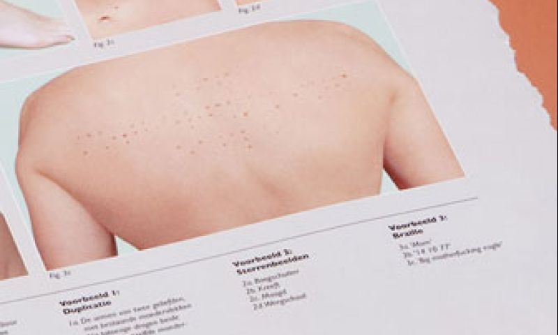 Moedervlekken van inkt