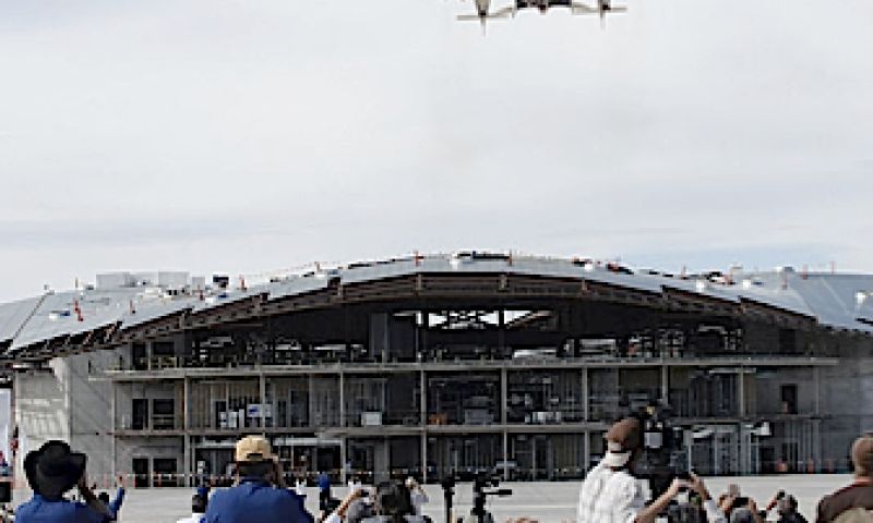 Landingsbaan eerste spaceport open