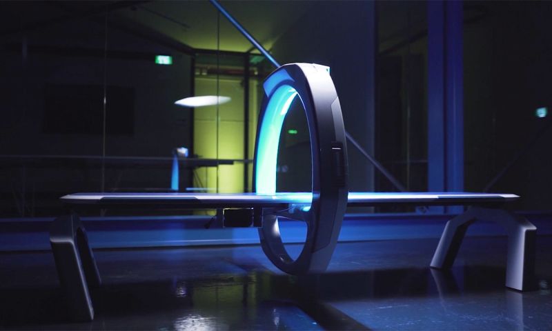 Nieuw futuristisch röntgenbed maakt scans betaalbaar