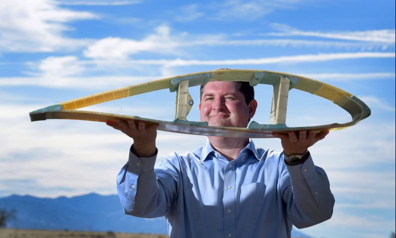 Giga-windmolen lijkt op een palmboom