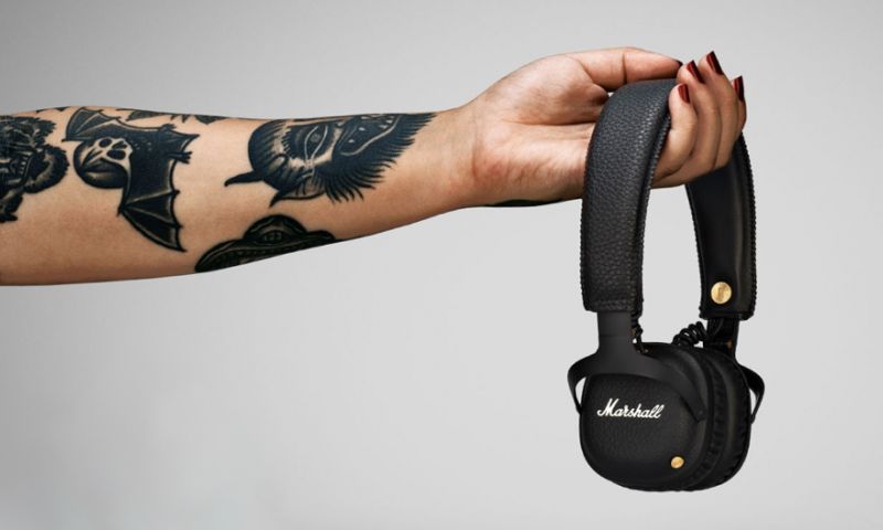 Marshall-koptelefoon belooft 30 uur muziek op volle accu