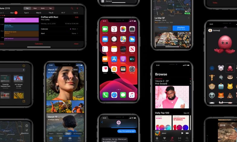 Apple stelt publieke beta iOS 13, macOS en iPadOS beschikbaar