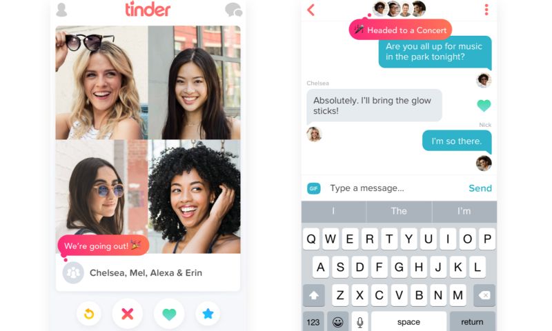 Tinder Social laat je met groepen afspreken