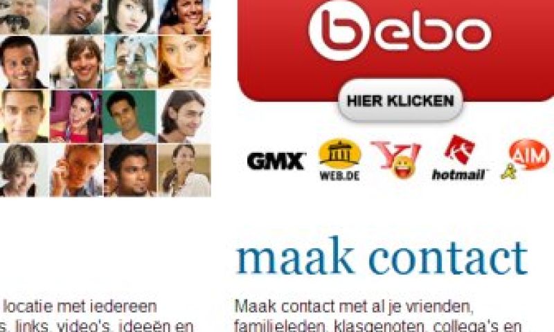 Bebo wil plek veroveren in NL