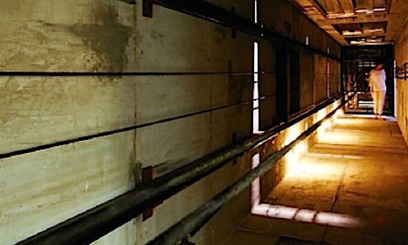 Een liftschacht om in te lopen