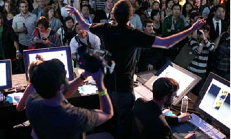 Live ontwerpwedstrijd in Paradiso