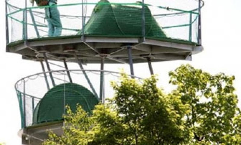 Tententoren biedt kampeerplek midden in de stad