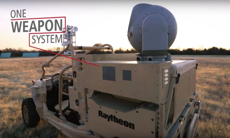 Luchtmacht VS gebruikt laserwapen tegen drones