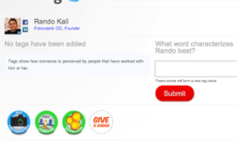 Geef je zakelijke contacten badges