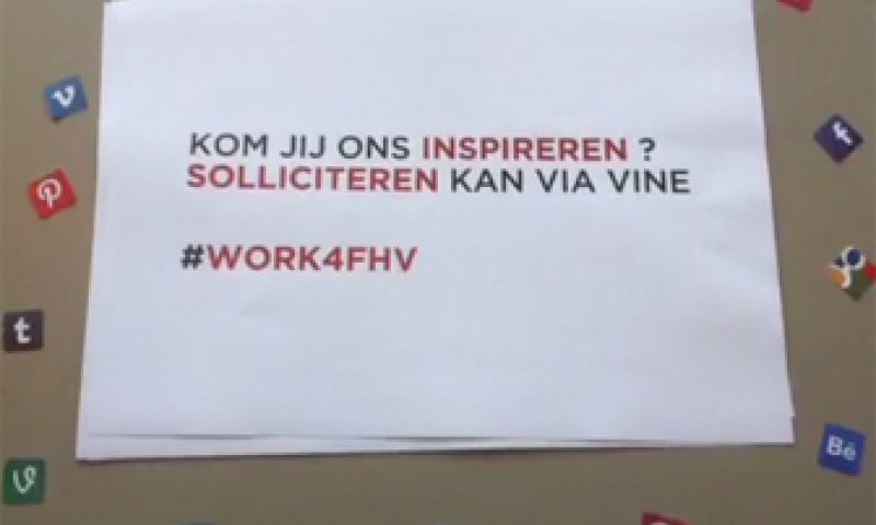 Solliciteren in zes seconden op Vine