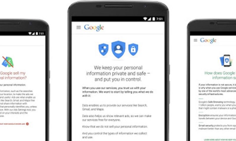 Check wat Google over je weet op nieuwe account-pagina