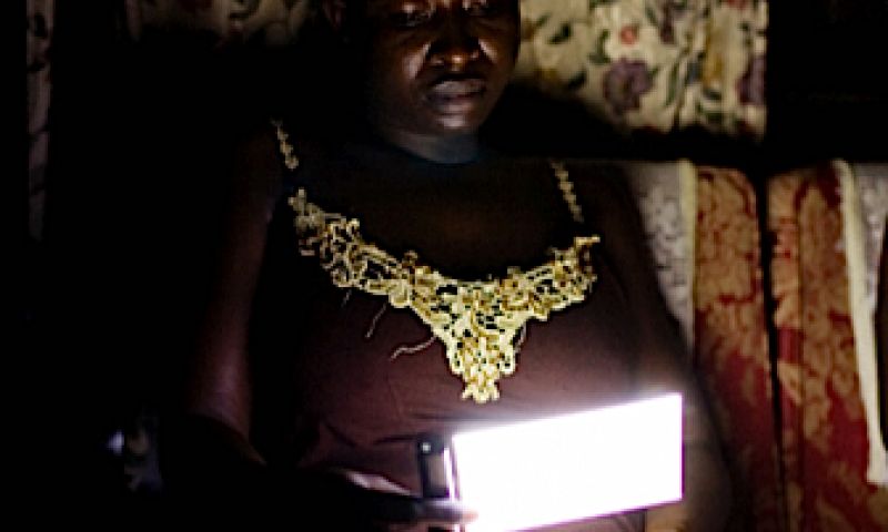 Led leeslamp voor Afrikaans onderwijs