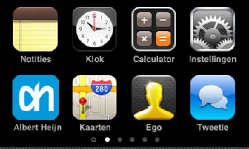 Boodschappen doen met de iPhone