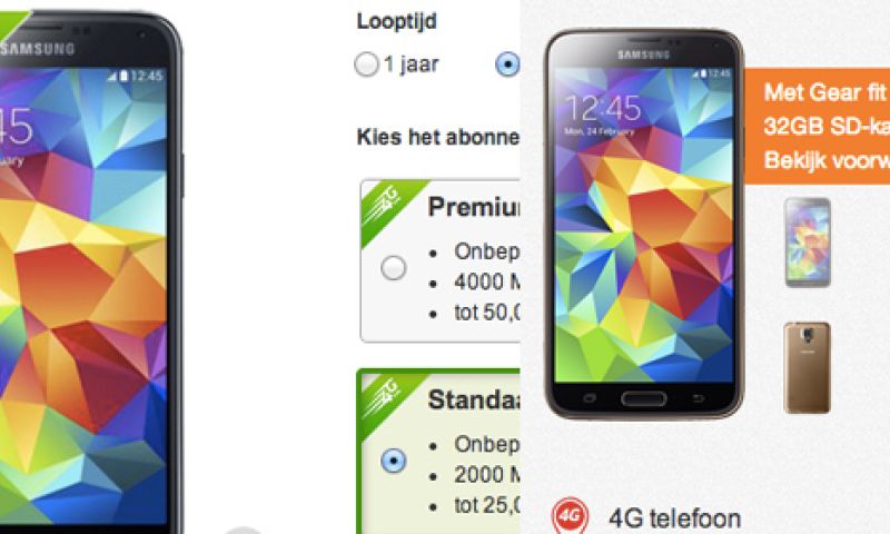 Prijs toestel komt ook bij gratis abonnement te staan