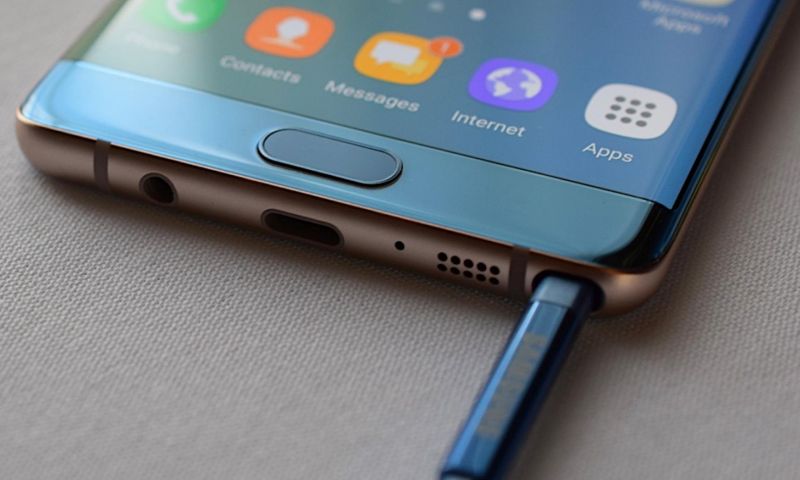 Samsung hergebruikt onderdelen Note 7 in nieuwe telefoon