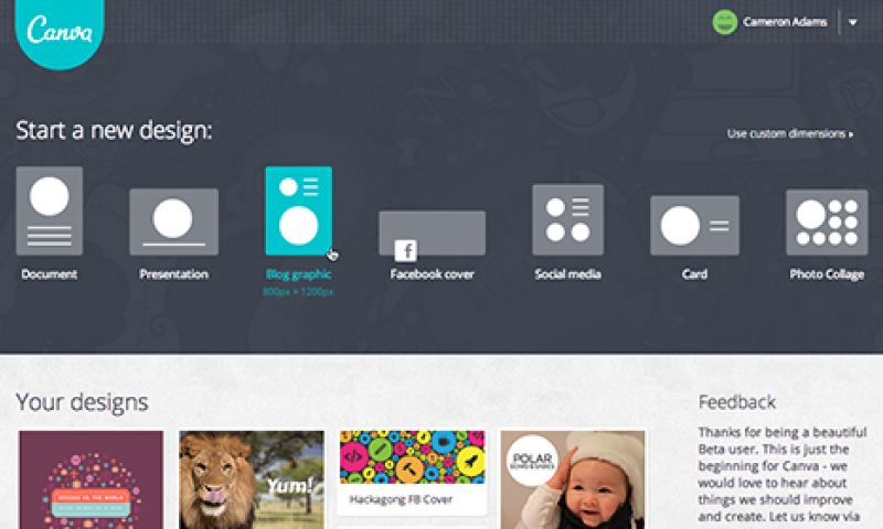 Iedereen grafisch ontwerper met nieuwe online tools