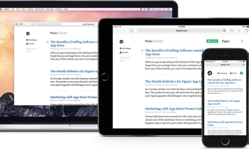 Typed.com wil het simpelste blogplatform worden