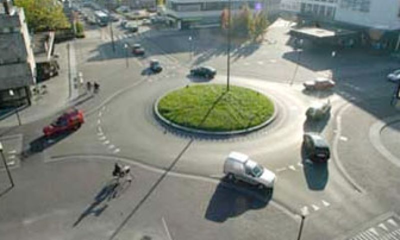 Verkeersidee Hans Monderman de oceaan over