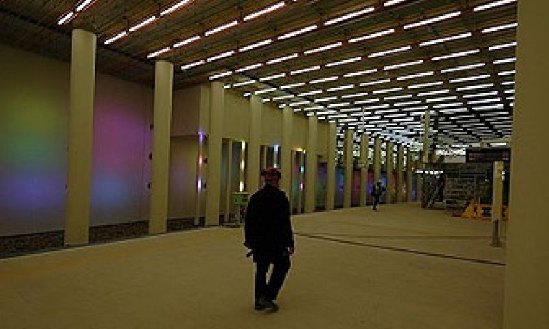 Nieuw Metrostation Rotterdam CS open