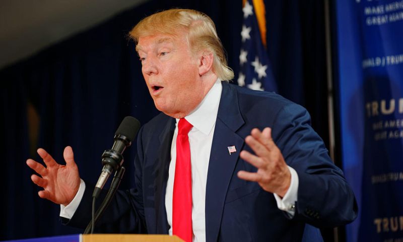 Trump lijkt nog steeds onveilige Android te gebruiken