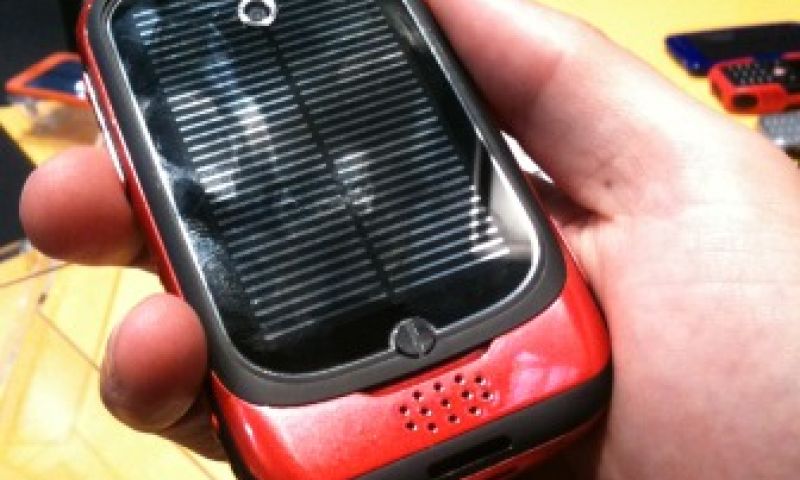 Android-solarmobiel met Nederlandse zonnecel