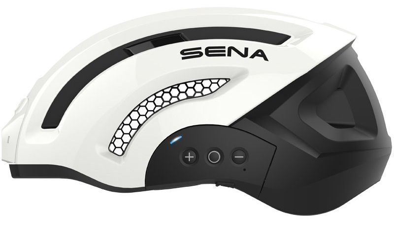 Met deze fietshelm kun je bellen en video opnemen