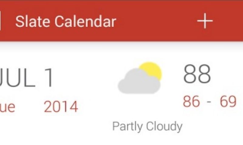 App: Slate Calendar voor Android