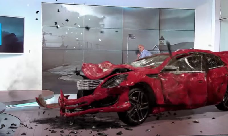 Graphics Weather Channel weernieuws om bang van te worden