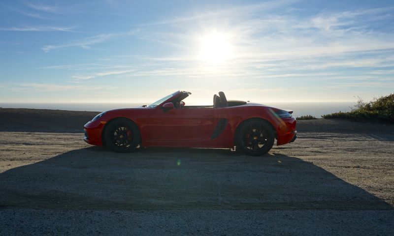 Porsche 718 Boxster GTS Pacific Coast Highway