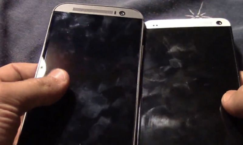 Oeps, 4 weken te vroeg: dit filmpje van de HTC One-opvolger