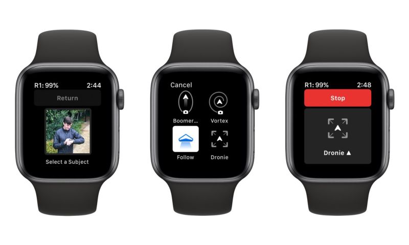 drone apple watch autonoom skydio r1