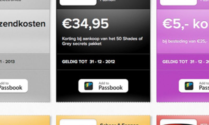 Nederlandse site met overzicht PassBook-coupons