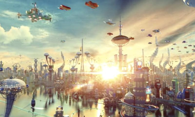 Video: Futurama in 3d