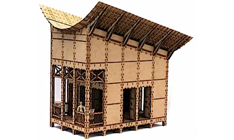 Met een freesmachine bouw je een huis in vijf uur