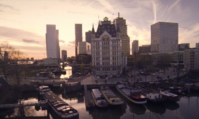 Video: Rotterdam vanuit een drone