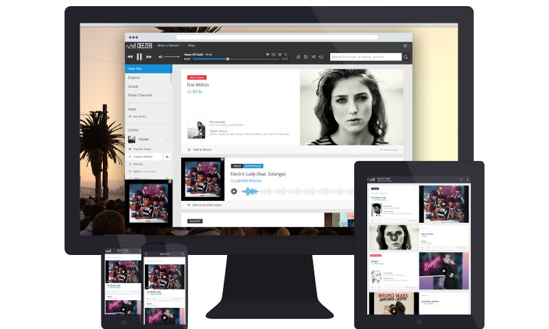 Spotify-rivaal Deezer haalt 100 miljoen euro op