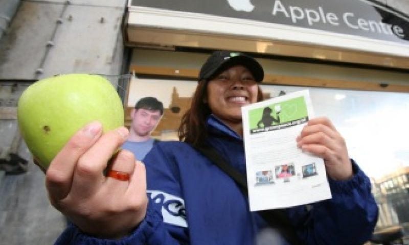 Apple zakt op Greenpeace-lijst