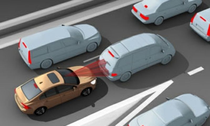 Alleen auto die zelf remt scoort straks hoog in crashtest