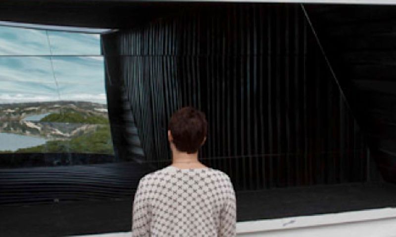 Deze enorme periscoop laat je kilometers verderop kijken