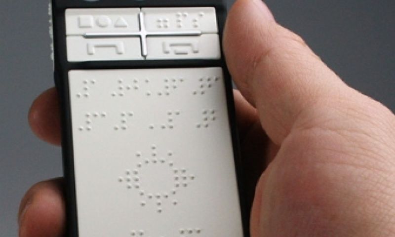 Concept phone voor blinden