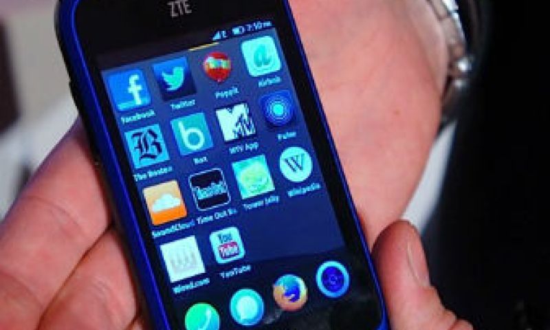 Firefox-smartphones nog niet naar Nederland