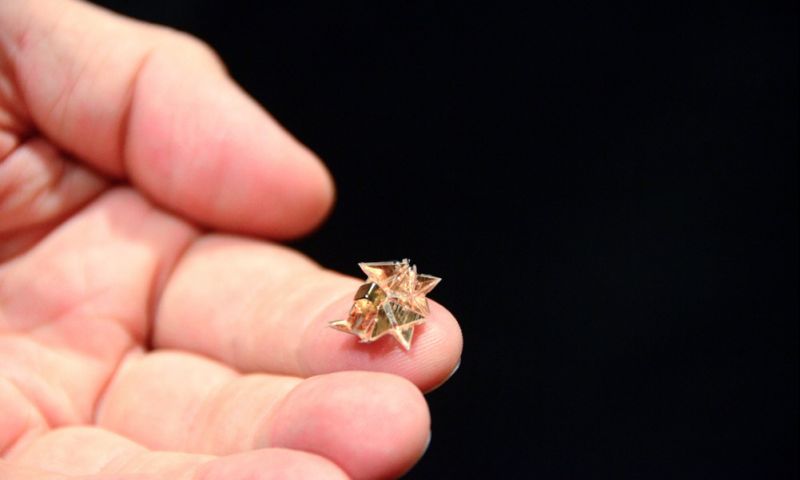 Robot van een centimeter lang