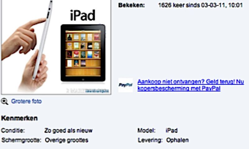 iPad massaal in de aanbieding